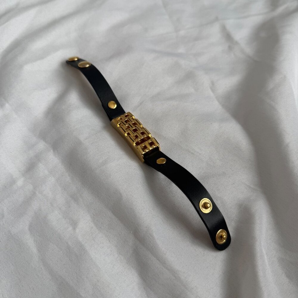 Black/Gold Bracelet for Fitbit Tracker
